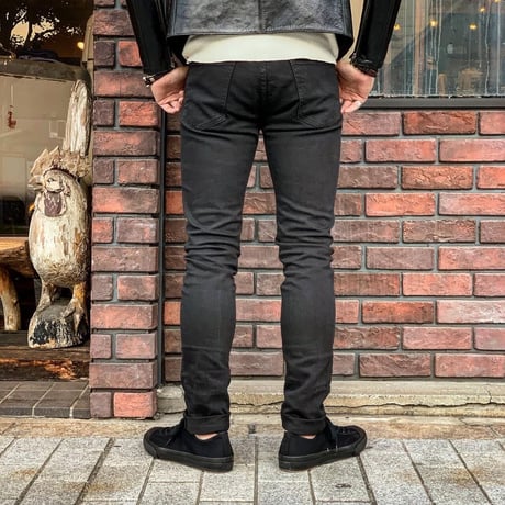 HIGHWAY NINE ハイウェイナイン STRETCH BLACK SKINY(3007)(BLACK)