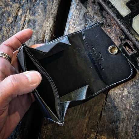 Dutch Leather Company × MASAYOSHI coin case【BLACK series】