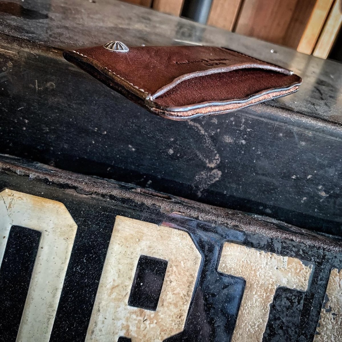 Dutch Leather Company × MASAYOSHI card case | ・