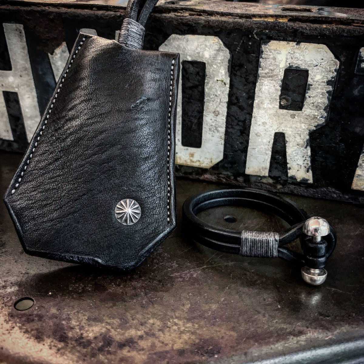 Dutch Leather Company × MASAYOSHI key Sacoche【