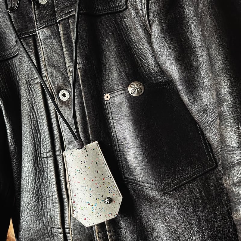 Dutch Leather Company × MASAYOSHI キーリング Dutch Leather Company × MASAYOSHI Key holder【BL