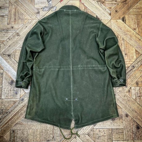 CWORKS【Lur / ﾙﾙ】Leather M65用 hood（OLIVE）(FINE CREEK )