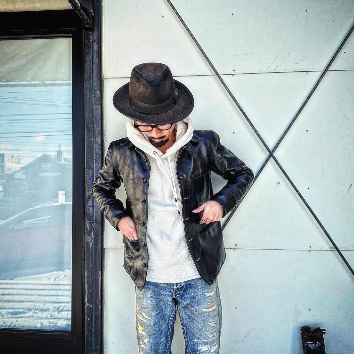 FOUNTAINHEAD LEATHER【MU / ミュウ】【BLACK】2025年11月下旬 FOUNTAINHEAD LEATHER【MU / ミュウ】【BLACK】2025年11月下旬