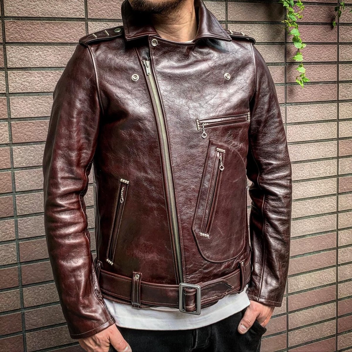 FOUNTAINHEAD LEATHER【 DELTA / デルタ 】【BROWN】 | ・