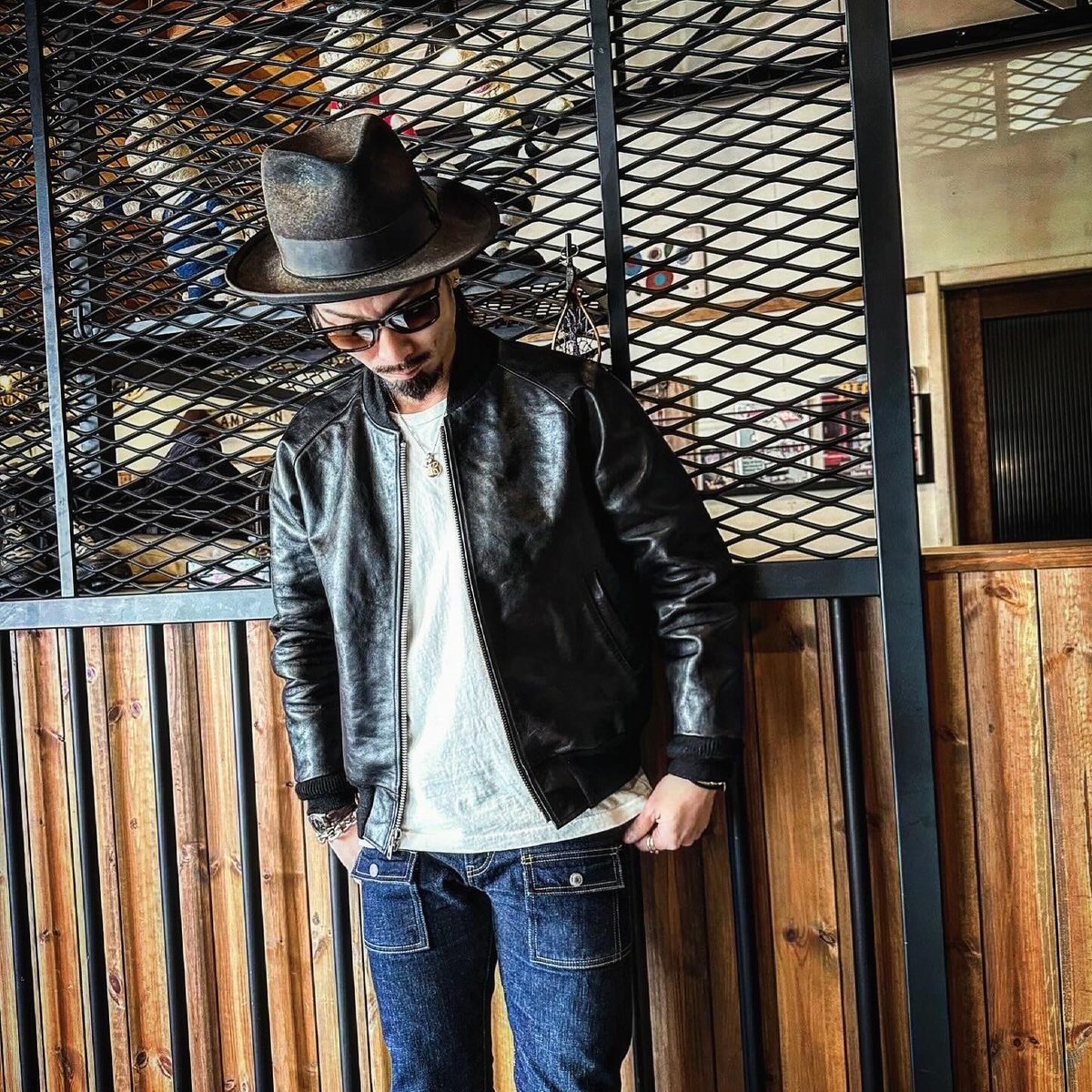 FOUNTAINHEAD LEATHER【LAMBDA/ ラムダ】【BLACK】2025年11