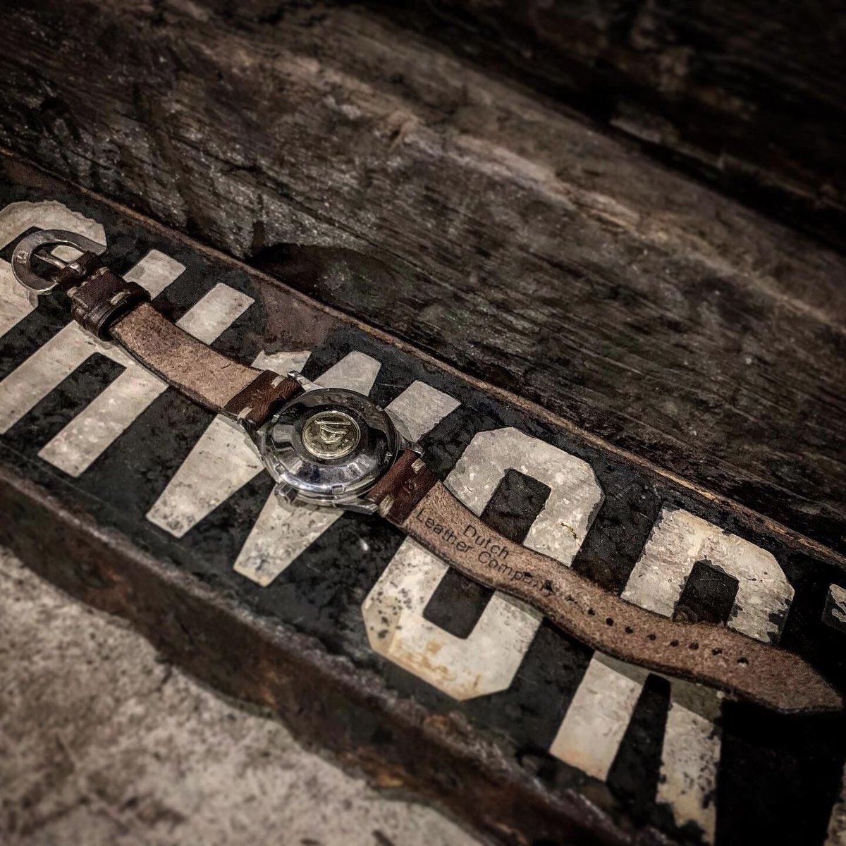 Dutch Leather Company × MASAYOSHI Watch belt 2...