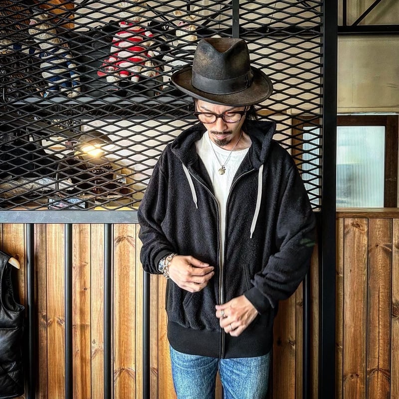 CWORKS 【Saturdays/ Pile full zip hoodie】 (FINE CWORKS 【Saturdays/ Pile full zip hoodie】 (FINE