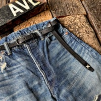 Dutch Leather Company  / Rusted long belt【BLACK series】11月末入荷予定！！ご予約  ！！