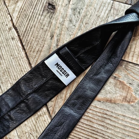 MOSSIR【Correct / ｺﾚｸﾄ】washable leather tie 2025年9月末～2026年10月末入荷予定！！ご予約