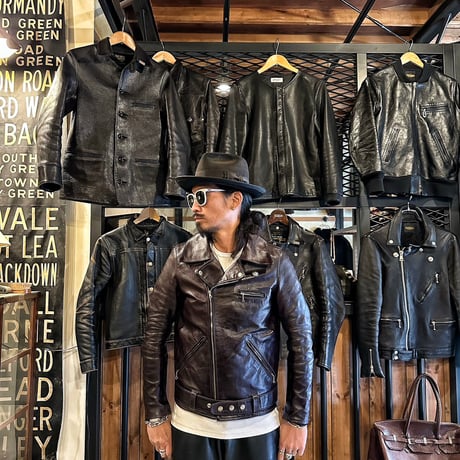 FOUNTAINHEAD LEATHER【OMICRON / オミクロン】【BROWN】2026年12月下旬～2027年2月下旬入荷予定！！ご予約