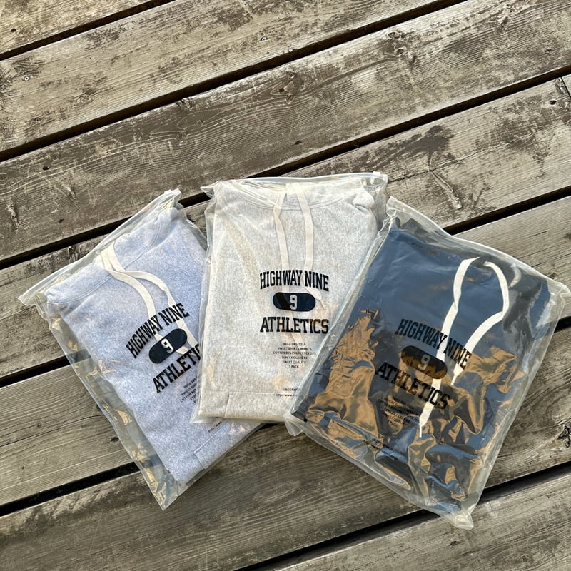 HIGHWAY NINE ハイウェイナイン 9oz 裏起毛 プルオーバーパーカー