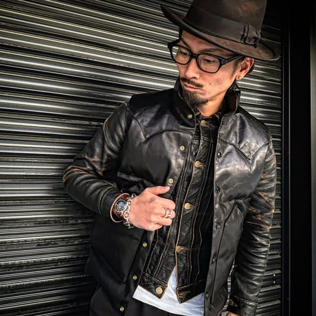 FOUNTAINHEAD LEATHER【Eat/ ｲｰﾀ】【BLACK】