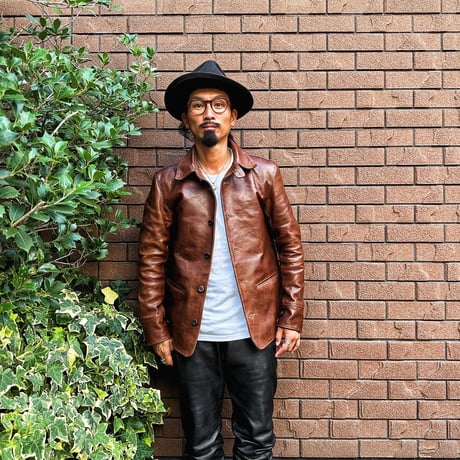 FINE CREEK ＆CO【Drifter / ﾄﾞﾘﾌﾀｰ】 car coat (horse) BROWN
