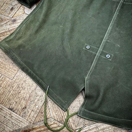 CWORKS【Ltail / ﾙﾃｰﾙ】Leather M65 fishtail（OLIVE）(FINE CREEK ) 2025年10月末～2026年6月末入荷予定！！ご予約