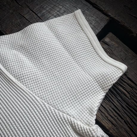 CWORKS 【Resort/ Waffle S/S Tee】  (FINE CREEK )