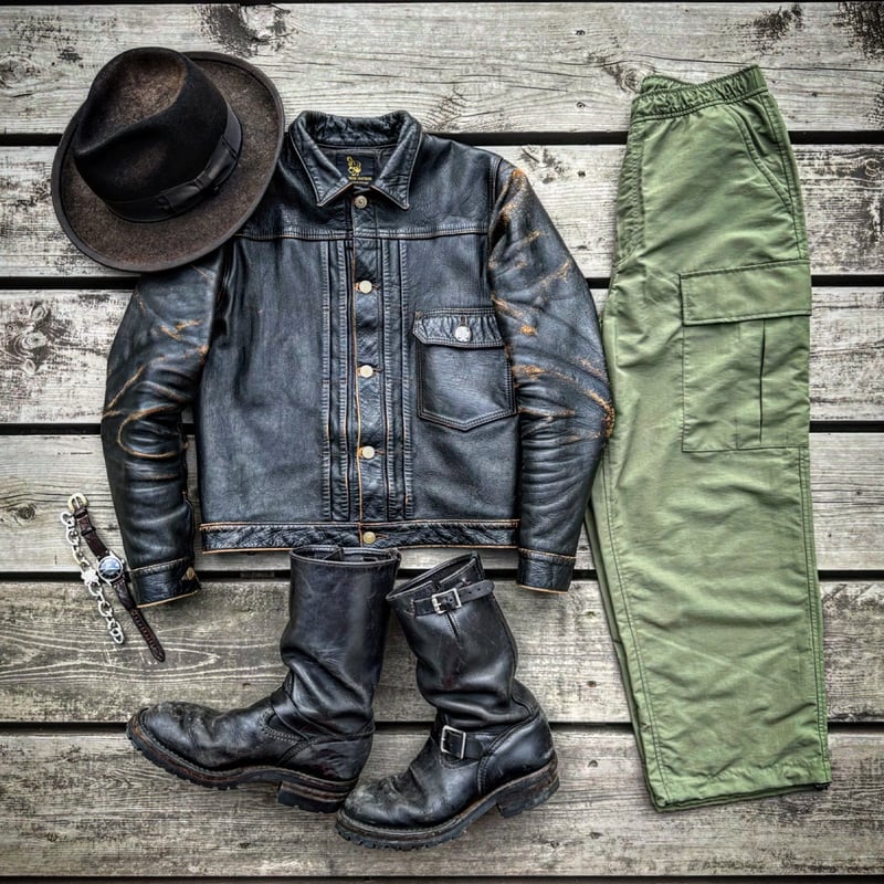 MOSSIR モシール　シモン　カーゴパンツ　ファインクリークレザーズ MOSSIR(モシール)【Simon/ Supplex ｶｰｺﾞpants】 (FINE CR