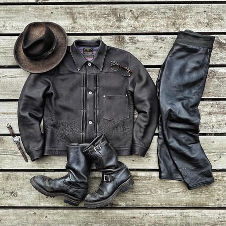HIGHLARGE LEATHERS【Oklahoma City WWII / WAPITI (Deer)】