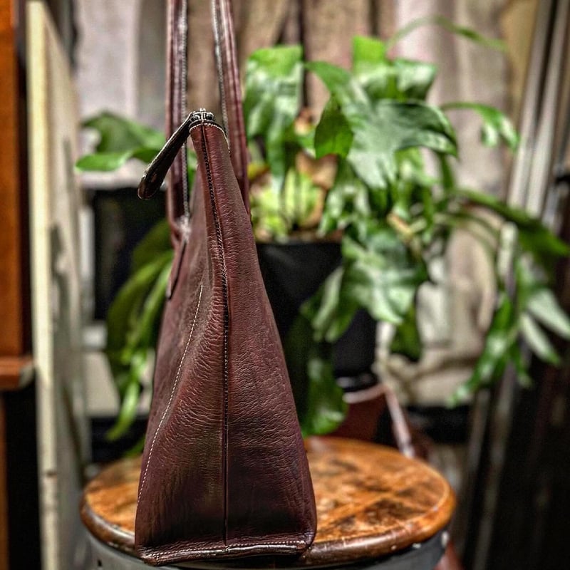 Dutch Leather Company × MASAYOSHI Zip Tote Bag