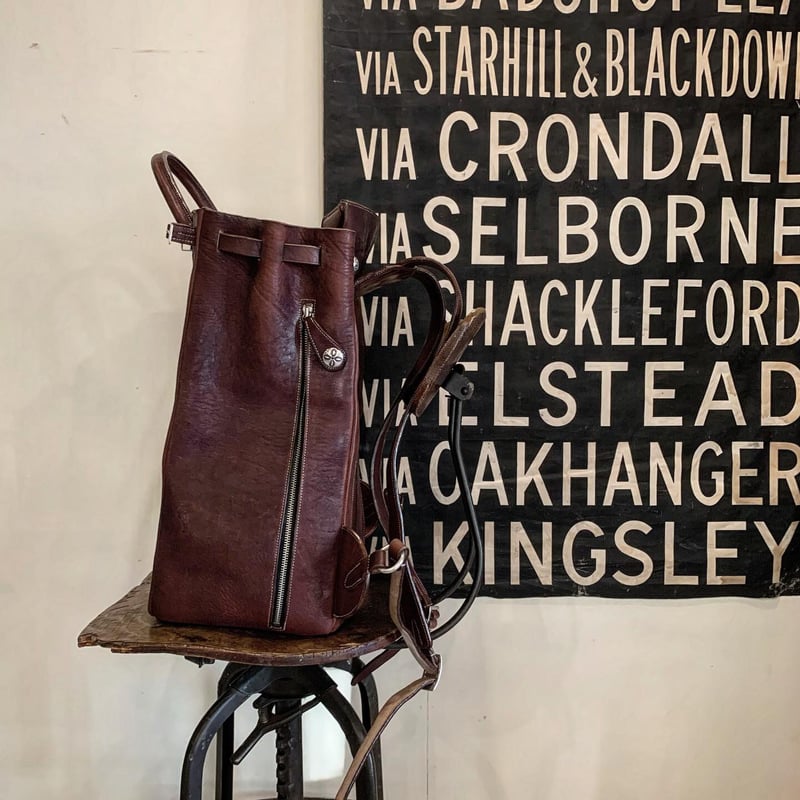 バッグ Dutch Leather Company Dutch Leather Company × MASAYOSHI Danny Ruck&BodyBag BROWN