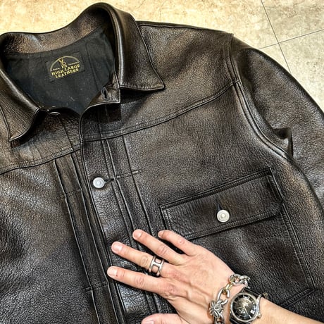 HIGHLARGE LEATHERS【New Castle HTD】1st BLACK 　2026年9月末～2026年12月末入荷予定分！！ご予約