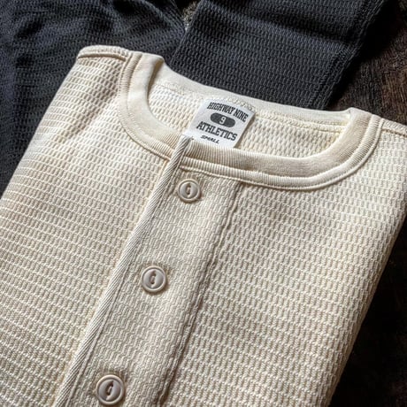 HIGHWAY NINE ハイウェイナイン H-NECK ハニカムサーマル L/S Tee(6005)