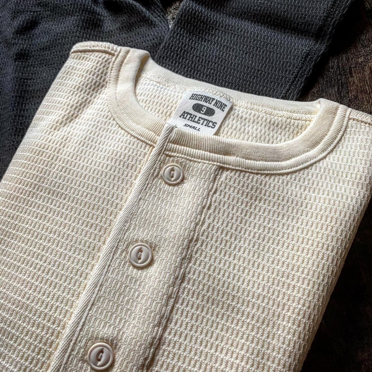 HIGHWAY NINE ハイウェイナイン H-NECK ハニカムサーマル L/S