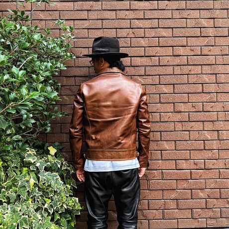 FINE CREEK ＆CO【Rosen jacket / ﾛｰｾﾞﾝｼﾞｬｹｯﾄ】 zip cossack (horse) BROWN