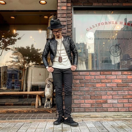 HIGHWAY NINE ハイウェイナイン STRETCH BLACK SKINY(3007)(BLACK)