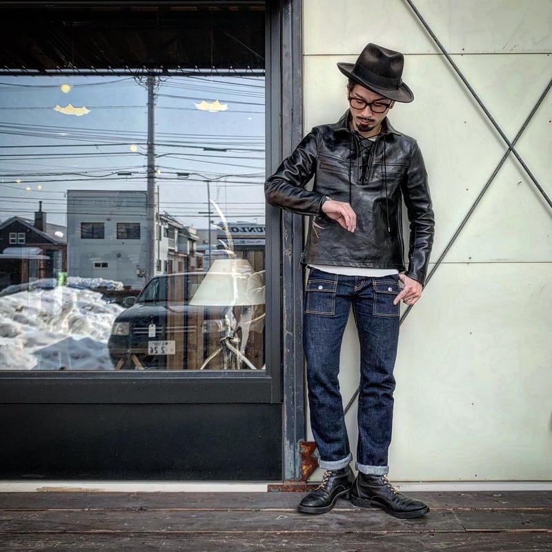 FOUNTAINHEAD LEATHER【Epsilon / ｲﾌﾟｼﾛﾝ 】【BLACK】