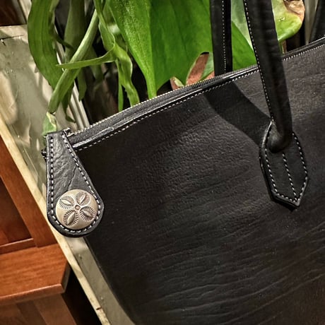 Dutch Leather Company × MASAYOSHI Zip Tote Bag【BLACK series】