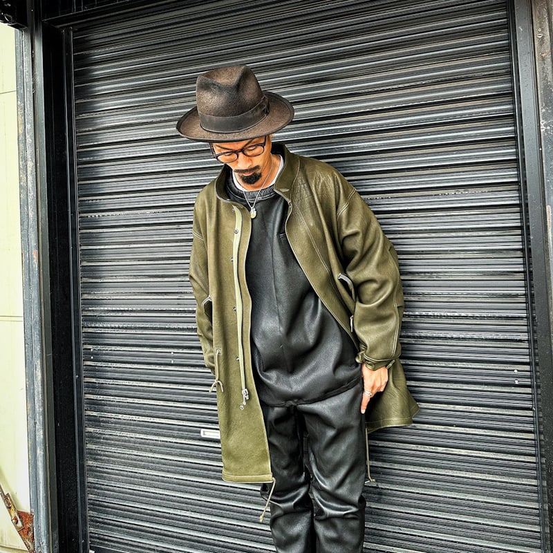 MOSSIR【Lendes/ ﾚﾝﾃﾞｽ】stretch leather メンデスのレザーバー