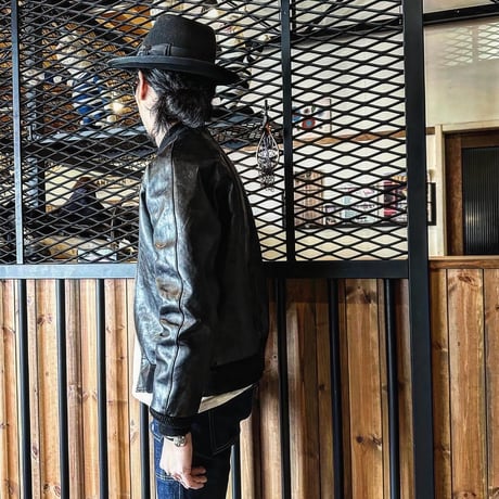 FOUNTAINHEAD LEATHER【LAMBDA/ ラムダ】【BLACK】