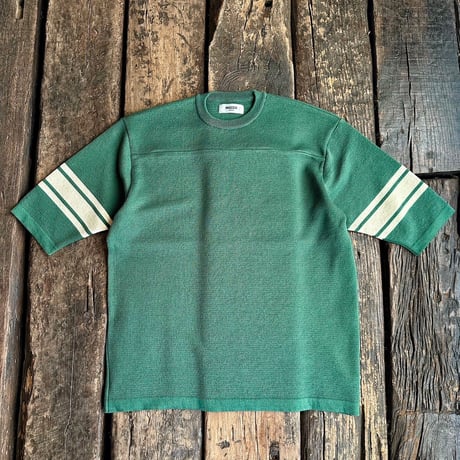 MOSSIR(モシール)【Santa Clara / football  Knit TEE】 (FINE CREEK )