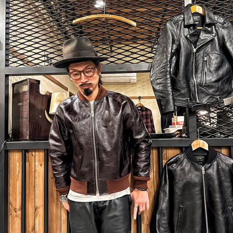 FOUNTAINHEAD LEATHER【LAMBDA/ ラムダ】【BROWN】