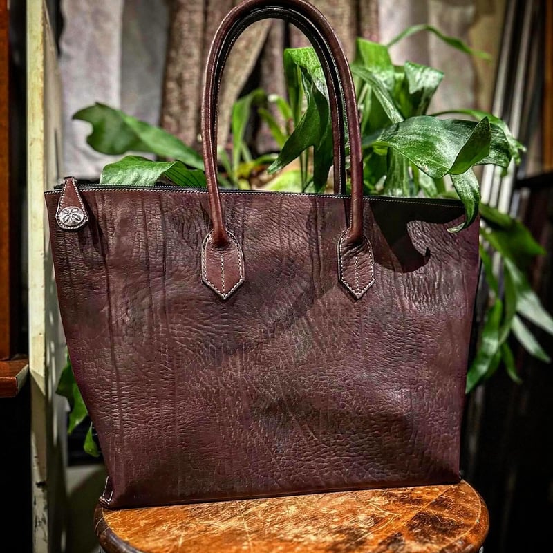 Dutch Leather Company × MASAYOSHI Zip Tote Bag