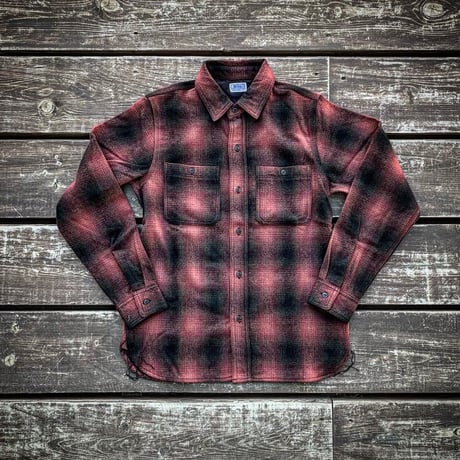 CWORKS 【Jaime /wool shirt】  (FINE CREEK )