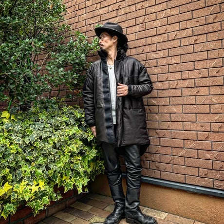 CWORKS【Len / レン】Leather MONSTER PARKA (FINE CREEK )