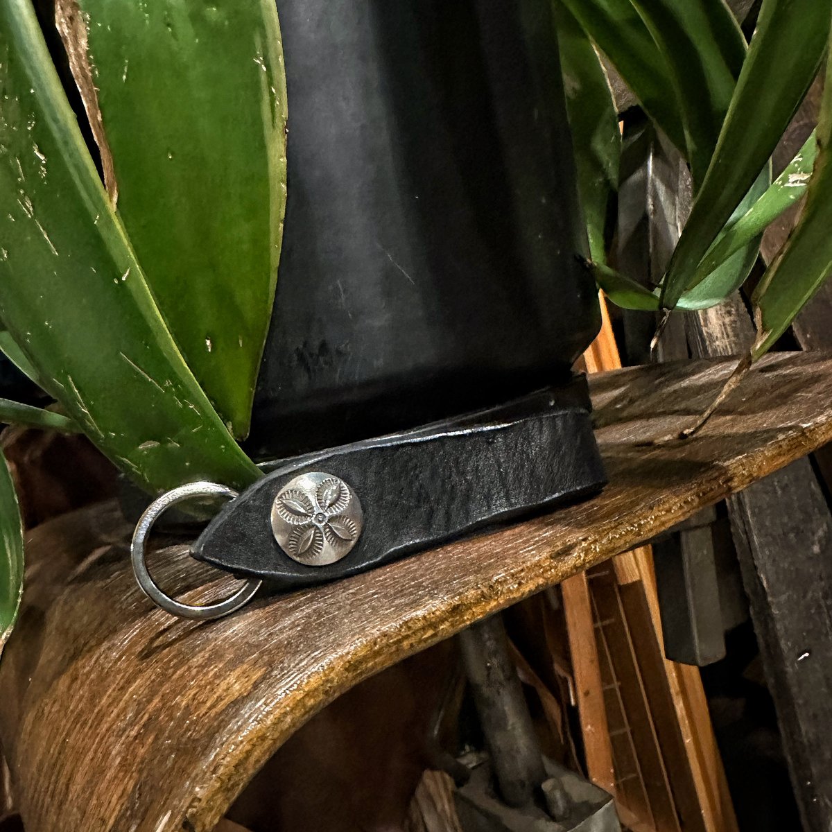 Dutch Leather Company × MASAYOSHI キーリング Dutch Leather Company × MASAYOSHI Key holder【BL