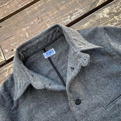 CWORKS 【Gilmer herringbone / coverall】  (FINE CREEK )