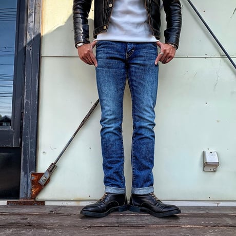 HIGHWAY NINE ハイウェイナイン 【5pocket jeans(ｽﾄﾚｰﾄ)】(USED WASH)（6007）