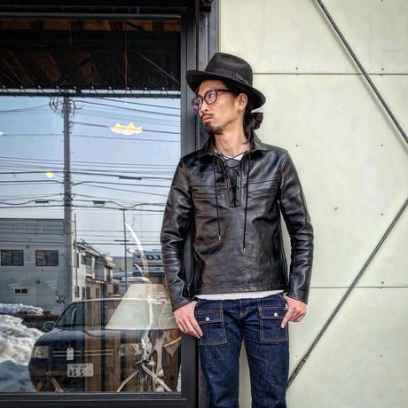 FOUNTAINHEAD LEATHER【Epsilon / ｲﾌﾟｼﾛﾝ 】【BLACK】