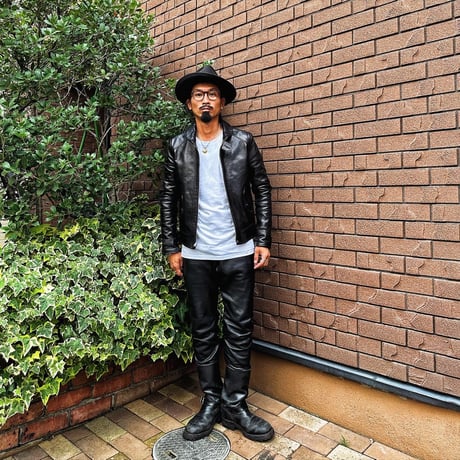 FINE CREEK ＆CO【Rosen jacket / ﾛｰｾﾞﾝｼﾞｬｹｯﾄ】 zip cossack (horse) BLACK