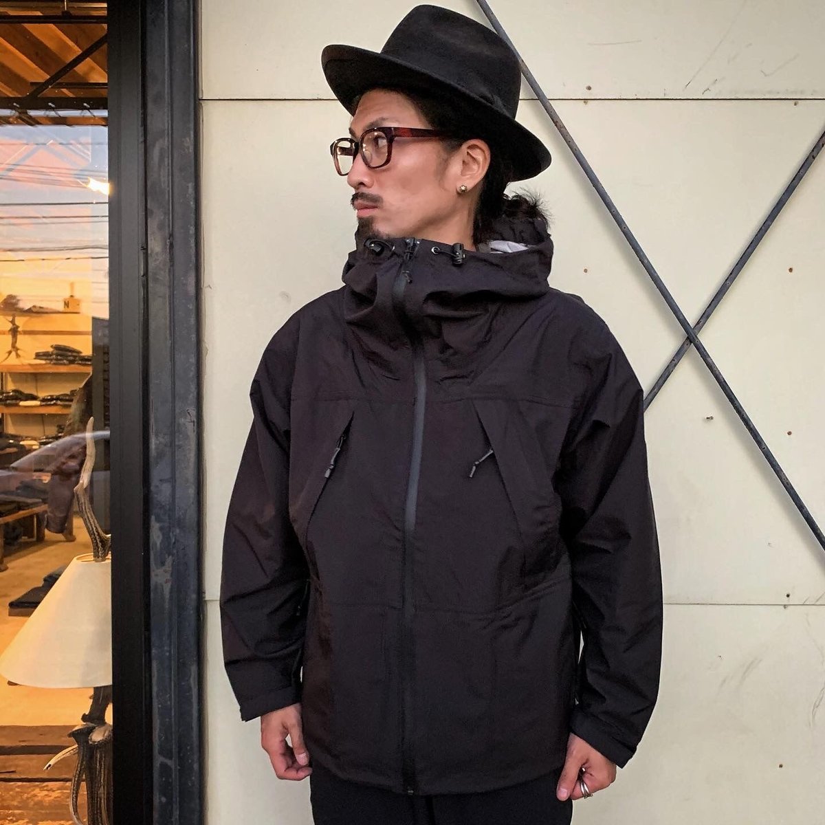 MOSSIR モシール ジョージ ブラックジャケット M半額 MOSSIR/モシール アメカジ通販バーンストーマー