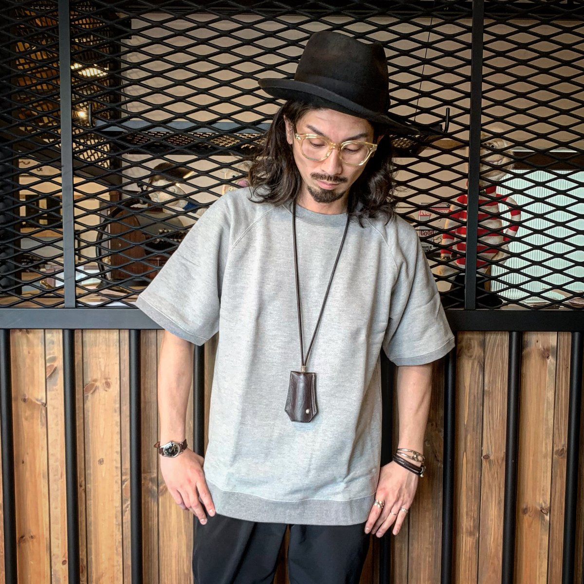 MOSSIR(モシール)【Strauss / sweat TEE】 (FINE CREEK )