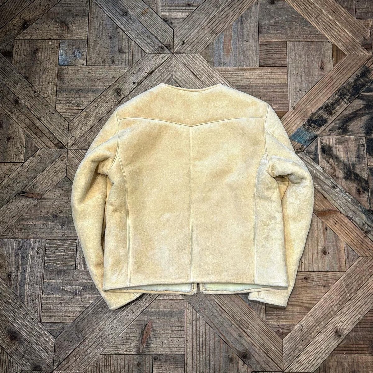 【極美品】CALEE Fake mouton coat　SIZE:L 定価3.8 極美品】CALEE Fake mouton coat SIZE:L 定価3.8