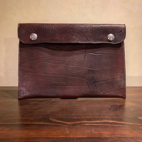 Dutch Leather Company × MASAYOSHI clutch bag（L）