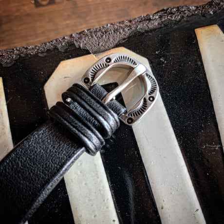 Dutch Leather Company ×  MASAYOSHI Watch belt【BLACK series】