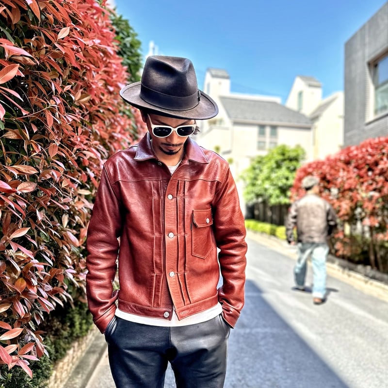 HIGHLARGE LEATHERS【New Castle HTD】1st BROWN 202