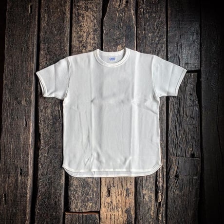CWORKS 【Resort/ Waffle S/S Tee】  (FINE CREEK )