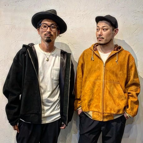 CWORKS【Crispy / ｸﾘｽﾋﾟｰ 】Deer suede (CAMEL)(FINE CREEK )